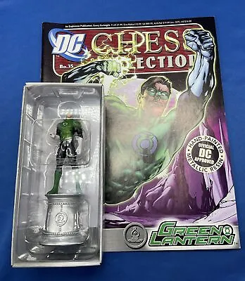Buy Eaglemoss Official DC Chess Collection Green Lantern Issue #35 With Magazine • 10.99£