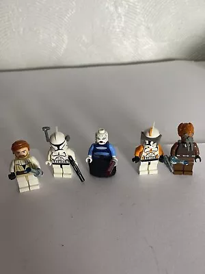 Buy Lego Star Wars Republic Attack Gunship 7676 Mini Figures Only • 119.99£