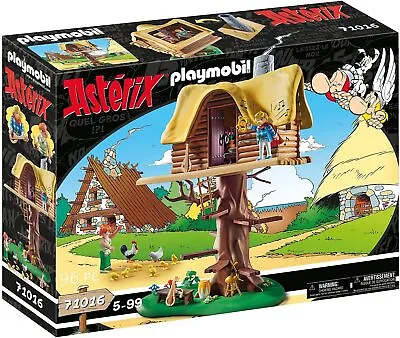 Buy PLAYMOBIL Asterix 71016 Cacofonix With Treehouse, Toy For Children Ages 5 • 78.47£