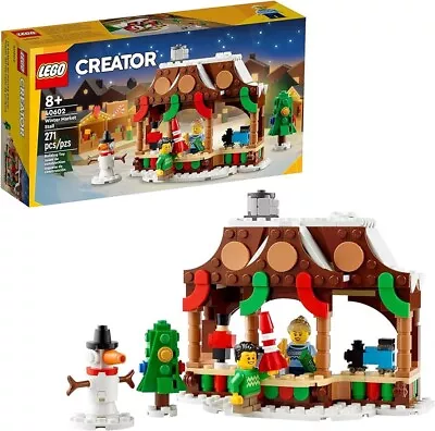 Buy LEGO 40602 Christmas Winter Market Stall - Brand New Sealed • 5.50£