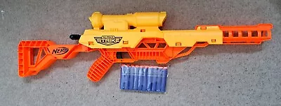 Buy Nerf Alpha Strike Wolf LR-1 Blaster With Targeting Scope With 10 New Darts • 9.99£