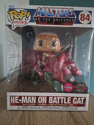 Buy Pop Rides He-man On Battle Cat Special Edition Flocked • 20£