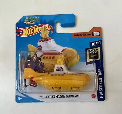 Buy Hot Wheels The Beatles Yellow Submarine 🔥 TH 10/10 HW Screen Time 2020 • 14.99£