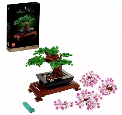 Buy Brand New Lego Icons Bonsai Tree Set 10281 (New & Sealed Box) FAST FREE SHIPPING • 62.99£