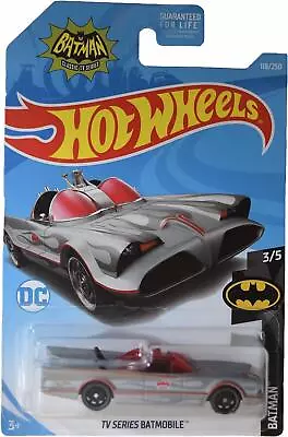 Buy Hot Wheels - Batman Batmobile Silver /Toys • 7.95£