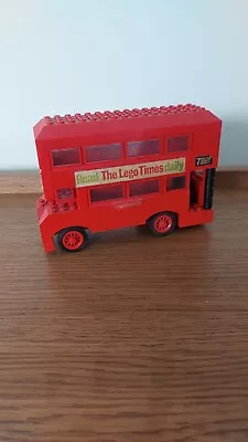 Buy Vintage Lego London Bus Picadilly 384 Red Bus • 15£