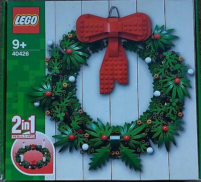 Buy LEGO Advent/Christmas: Christmas Wreath 2-in-1 Rebuild (40426) - Age 9+ • 16.37£