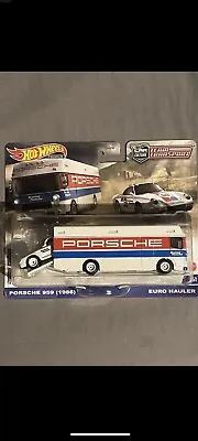 Buy Hot Wheels Premium Team Transport Porsche 959 (1986) + Euro Hauler PORSCHE Rare  • 30£