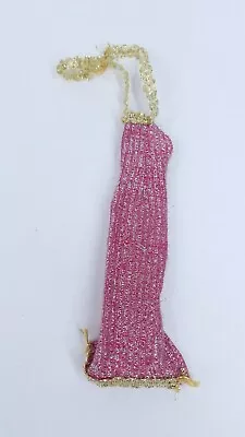 Buy Vintage 1977 Mattel Barbie Promo Knit Sequin Silver Dress Superstar • 23.12£