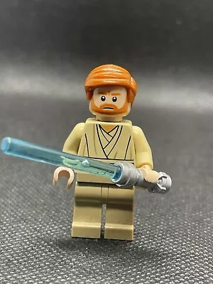 Buy Obi-Wan Kenobi (Dark Tan Legs) - LEGO Star Wars Minifigure - Sw0362 - 9494 • 8£