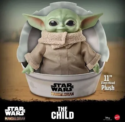 Buy Star Wars Baby Yoda The Child The Mandalorian 11-Inch Plush Toy Figure NEW 01🎁 • 19.91£