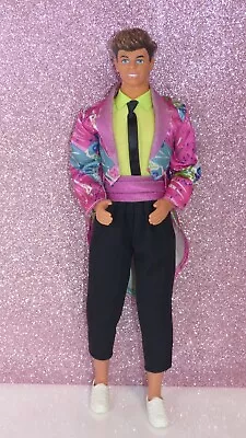 Buy 1985 Barbie Ken Doll Rock Star Rockers #2428 Mattel • 20.64£