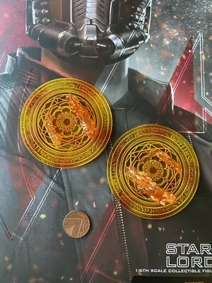 Buy Hot Toys Star Lord Infinity War MMS539 Portal Platforms X 2 Loose 1/6th Scale • 24.99£