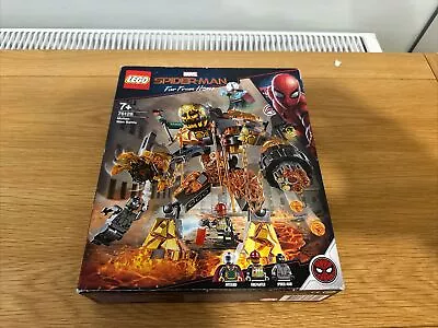 Buy Lego Marvel Super Heroes Molten Man Battle (76128) - 100% Complete • 10£