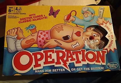 Buy Operation Game By Hasbro Gaming  2015 ~ Make Him Better Or Get The Buzzer ! • 10.99£