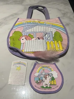 Buy Vintage G1 My Little Pony MLP Child’s Bag With Purse, Comb And Original Tag • 11.50£