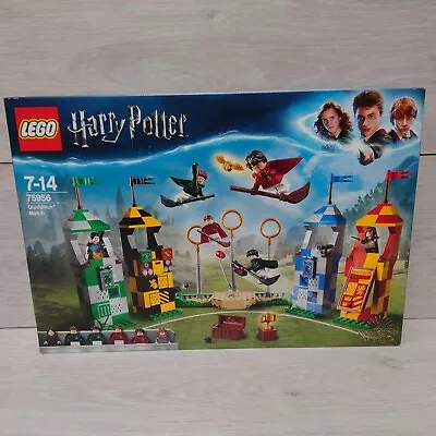 Buy LEGO Harry Potter 75956 Quidditch Match New & Sealed Retired Set With 6 Minifigs • 64.99£