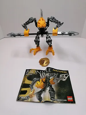Buy Lego Bionicle Stars Rahkshi 7138 With Instructions • 9.99£