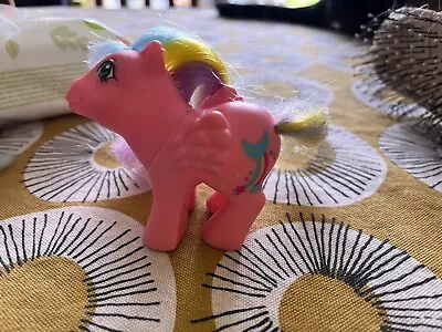 Buy G1 1991 My Little Pony BABY BRIGHTBOW Rainbow Baby Ponies Vintage • 24£