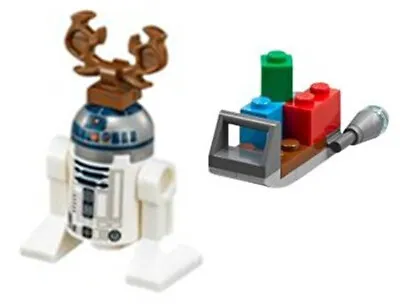 Buy NEW LEGO Reindeer R2-D2 Minifigure & Sleigh • 7.99£