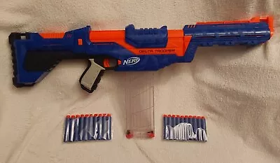 Buy Nerf Delta Trooper Gun Blaster With 18 Dart Magazine **20 Darts**  • 24£