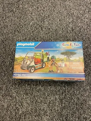 Buy PLAYMOBIL Family Fun Veterinary And Vehicle 70346-BRAND NEW & SEALED-FREE DELIV • 11.99£