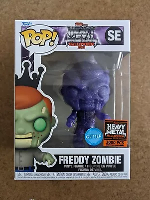 Buy Funko Pop Freddy Zombie Glitter SE Heavy Metal Halloween 2023 3000PCS Limited • 12.99£