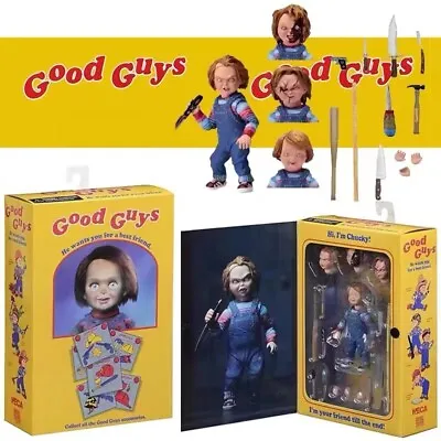 Buy NECA 4  Ultimate Chucky Doll Action Figure Child's Play Guys PVC Collectible TOY • 17.99£
