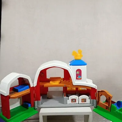 Buy Fisher Price Little People Vintage/Retro Farm Yard House With Sounds Figures • 27.50£