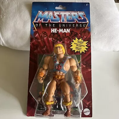 Buy Mattel Masters Of The Universe Origins He-Man Action Figure - Multicoloured... • 14.66£
