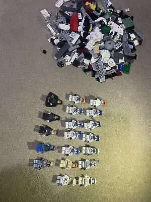 Buy Lego Star Wars Minifigures Bundle Job Lot X19 + 1/2KG Star Wars Loose Lego • 25£