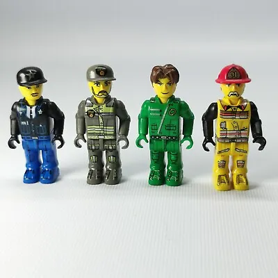 Buy 4 Jack Stone LEGO Juniors Figure’s Job Lot Bundle 4+ Large Vintage Minifigures • 7.19£