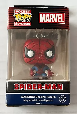 Buy Funko POP Keychain Marvel Classic Spider-Man Collectible Keyring 4983 Brand New • 4.99£
