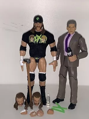 Buy Wwe Mattel Ultimate Edition Triple H And Basic Vince McMahon  • 70£