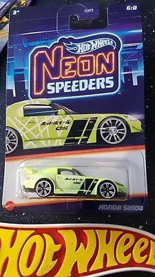 Buy Hot Wheels Neon Speeders - Honda S2000, Green.  More NEW Neon Speeder's Listed!! • 5.99£