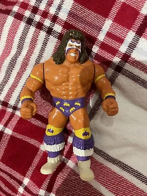 Buy Ultimate Warrior WWF Hasbro Series 3 Wrestling WWE Working Toy Action Figure • 24£