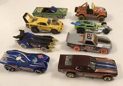Buy Hot Wheels Treasure Hunt Bundle Of 8 Loose Vehices All In Mint Condition  • 24£