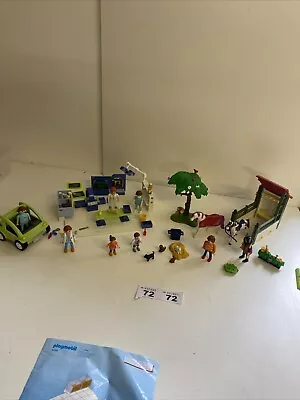 Buy Playmobil 4346 Vet With Stables And Extras Clinic Animals • 9.99£