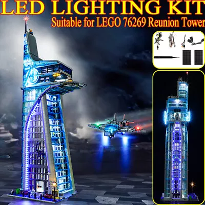 Buy LED Light Kit For LEGOs Avengers Tower 76269 Decoration • 61.07£