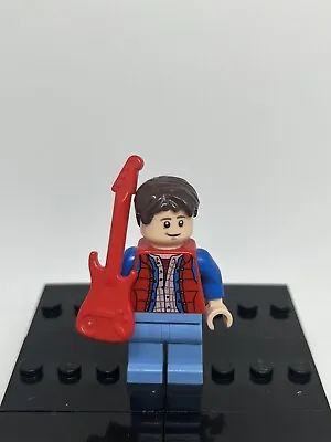 Buy LEGO Marty McFly Back To The Future (idea001) Minifigure Sets 21103 71201 - MTS0 • 11.99£