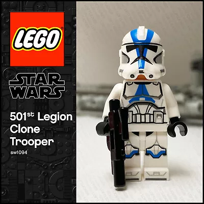 Buy GENUINE LEGO Star Wars Minifigure 501st Legion Clone Troopers Sw1094 75280 • 7.99£
