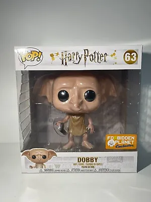 Buy Funko Pop! Movies Harry Potter Dobby Forbidden Planet Exclusive 10  Inch #63 • 62.49£