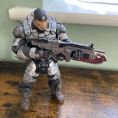 Buy Neca Gears Of War Marcus Fenix Approx 7  Action Figure With Lancer VGC • 18£