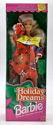 Buy 1994 Holiday Dreams Barbie Doll / Special Edition / Mattel 12192, NrfB • 46.13£