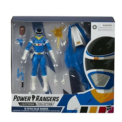 Buy Power Rangers Lightning Collection In Space Blue Ranger & Galaxy Glider Deluxe • 34.99£
