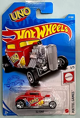Buy Hot Wheels - '32 Ford - Red - Long Card   (b) • 3£