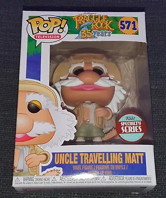Buy Uncle Travelling Matt Funko Pop Figure 571 Fraggle Rock Television Rare Vaulted • 31.99£