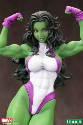 Buy SHE-HULK (Green) NEW Marvel BISHOUJO Figure Kotobukiya Official Statue • 281.68£