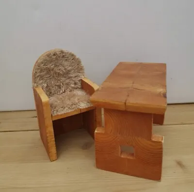 Buy Doll Furniture Barbie & Co. Desk Table Chair Ofis  • 37.05£