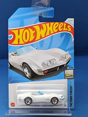 Buy Hot Wheels 72 Chevy Corvette Stingray Long Card  *Combined Boxed Postage* • 3.49£